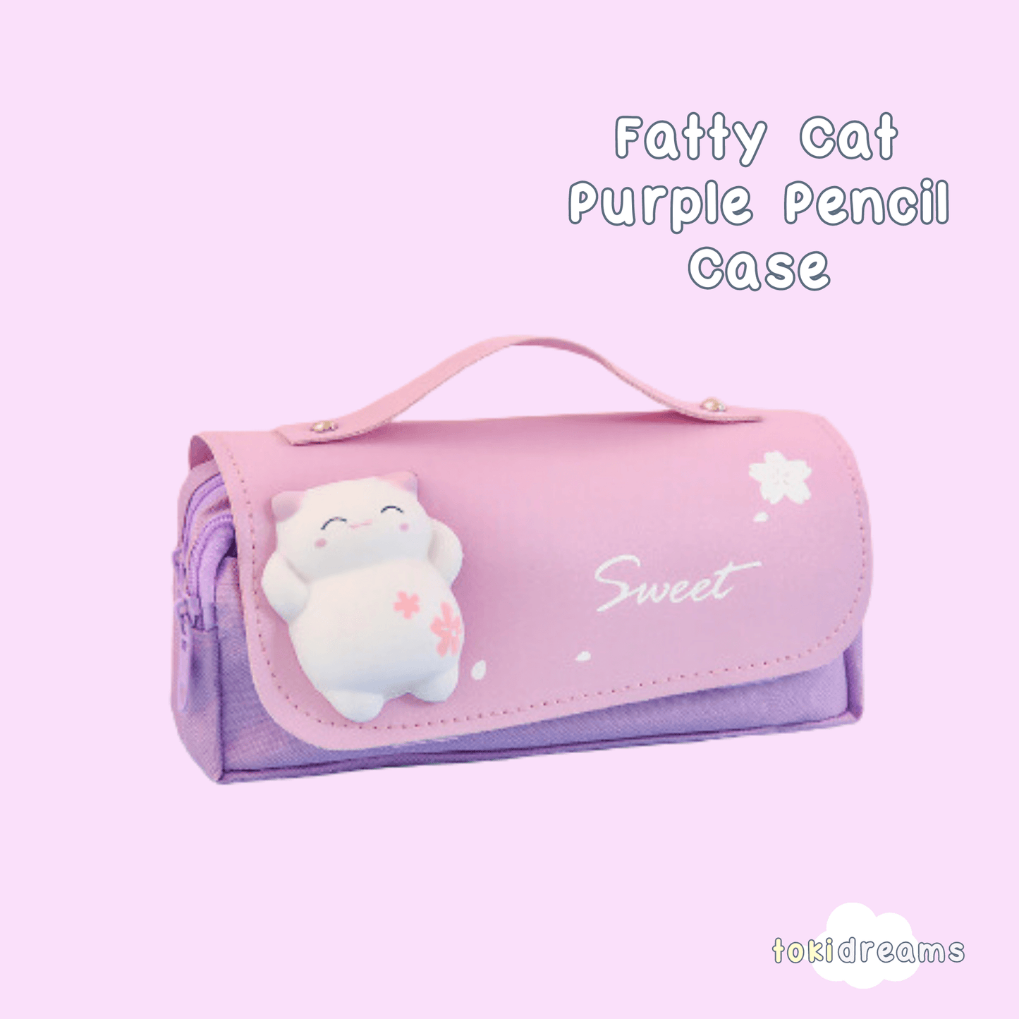 Fatty Cat Fidget Pencil Case