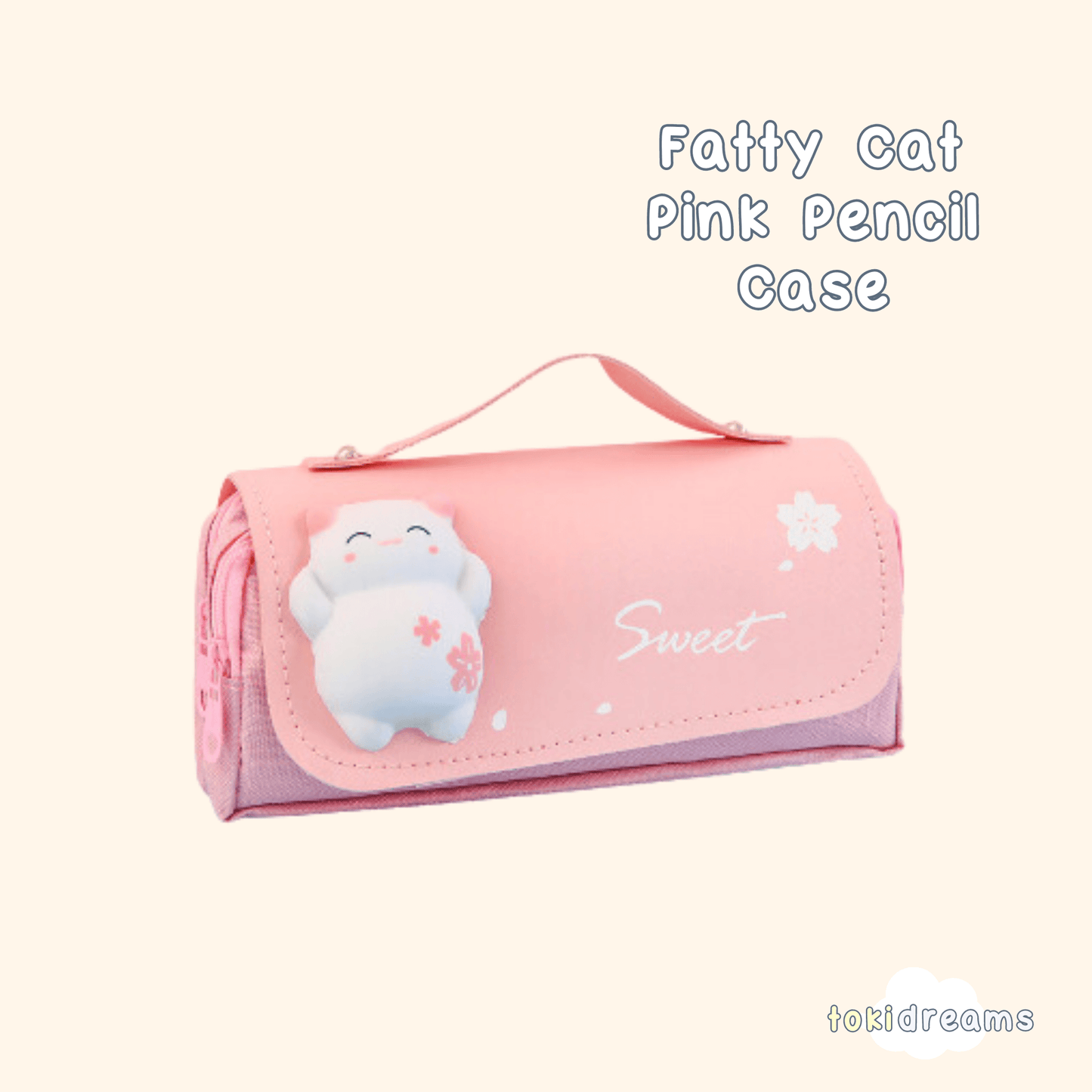 Fatty Cat Fidget Pencil Case